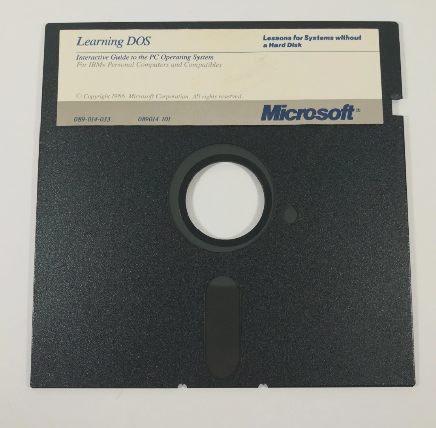IBM PC 5.25 floppy disks